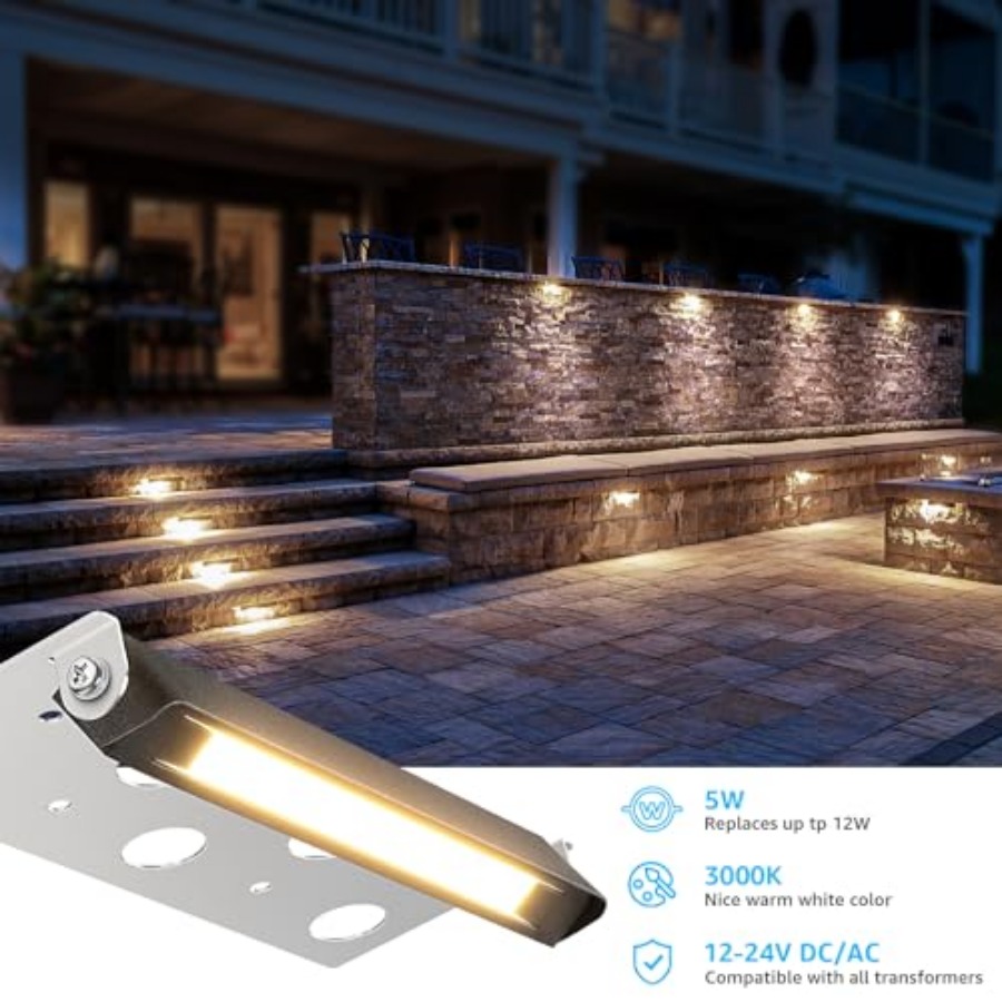 7 Inch Hardscape Lighting 5W L - Outdoor Lighting Low Voltage 评论和价格