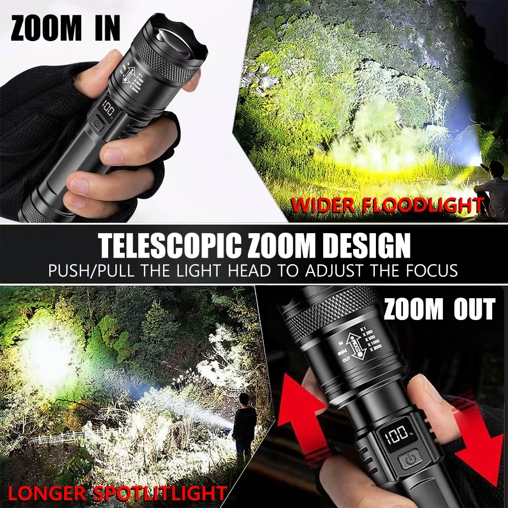 Rechargeable LED Flashlight Zo - Outdoor Lighting Setup 评论和价格