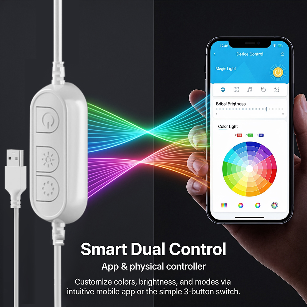 5M RGB Color Changing Neon Lig - Outdoor Lighting On House 评论和价格